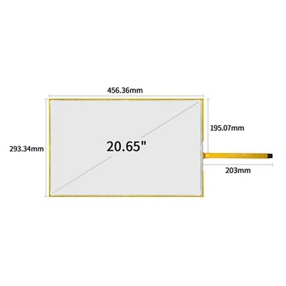 20 inča 3M Microtouch ekran osjetljiv na dodir Loewen Novomatic serija 17-9061-219-01 Touch Glass Repair 458*295